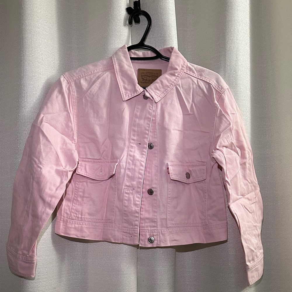 Signature by Levi Strauss Blush Pink Denim Jacket